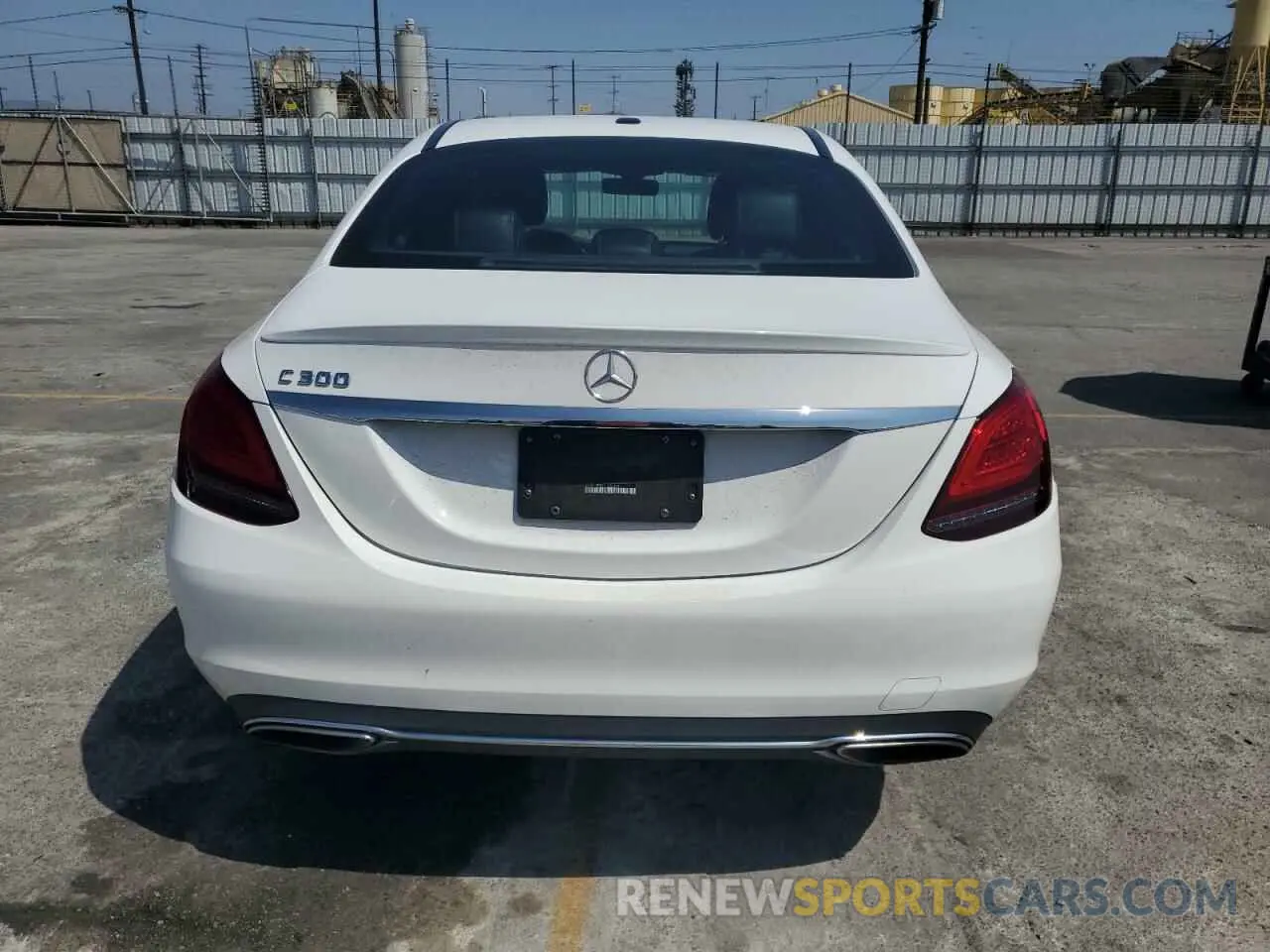 6 Photograph of a damaged car 55SWF8DB6KU296308 MERCEDES-BENZ C-CLASS 2019