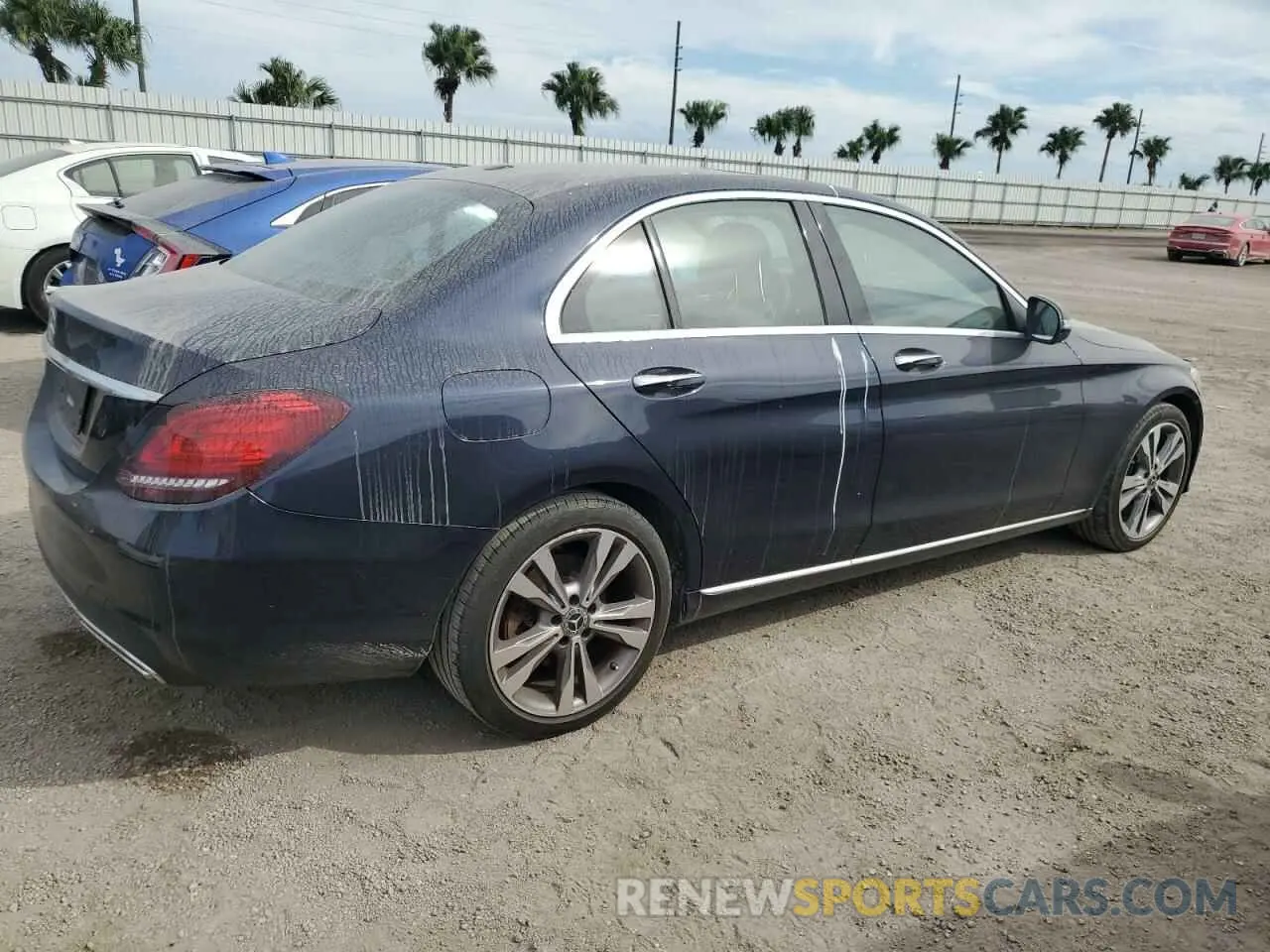 3 Photograph of a damaged car 55SWF8DB6KU297006 MERCEDES-BENZ C-CLASS 2019