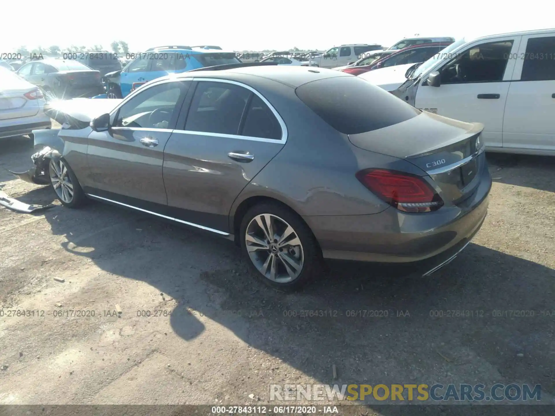 3 Photograph of a damaged car 55SWF8DB6KU301748 MERCEDES-BENZ C-CLASS 2019