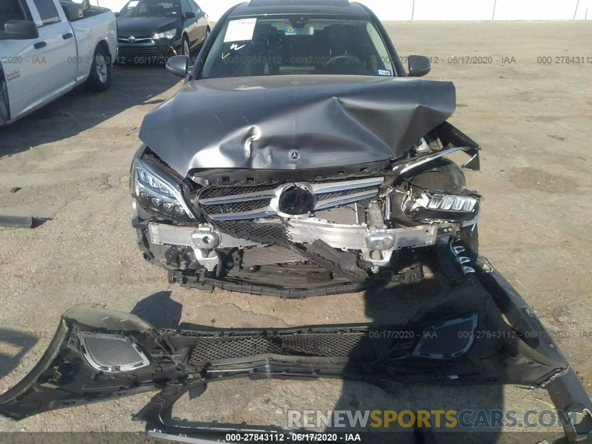 6 Photograph of a damaged car 55SWF8DB6KU301748 MERCEDES-BENZ C-CLASS 2019