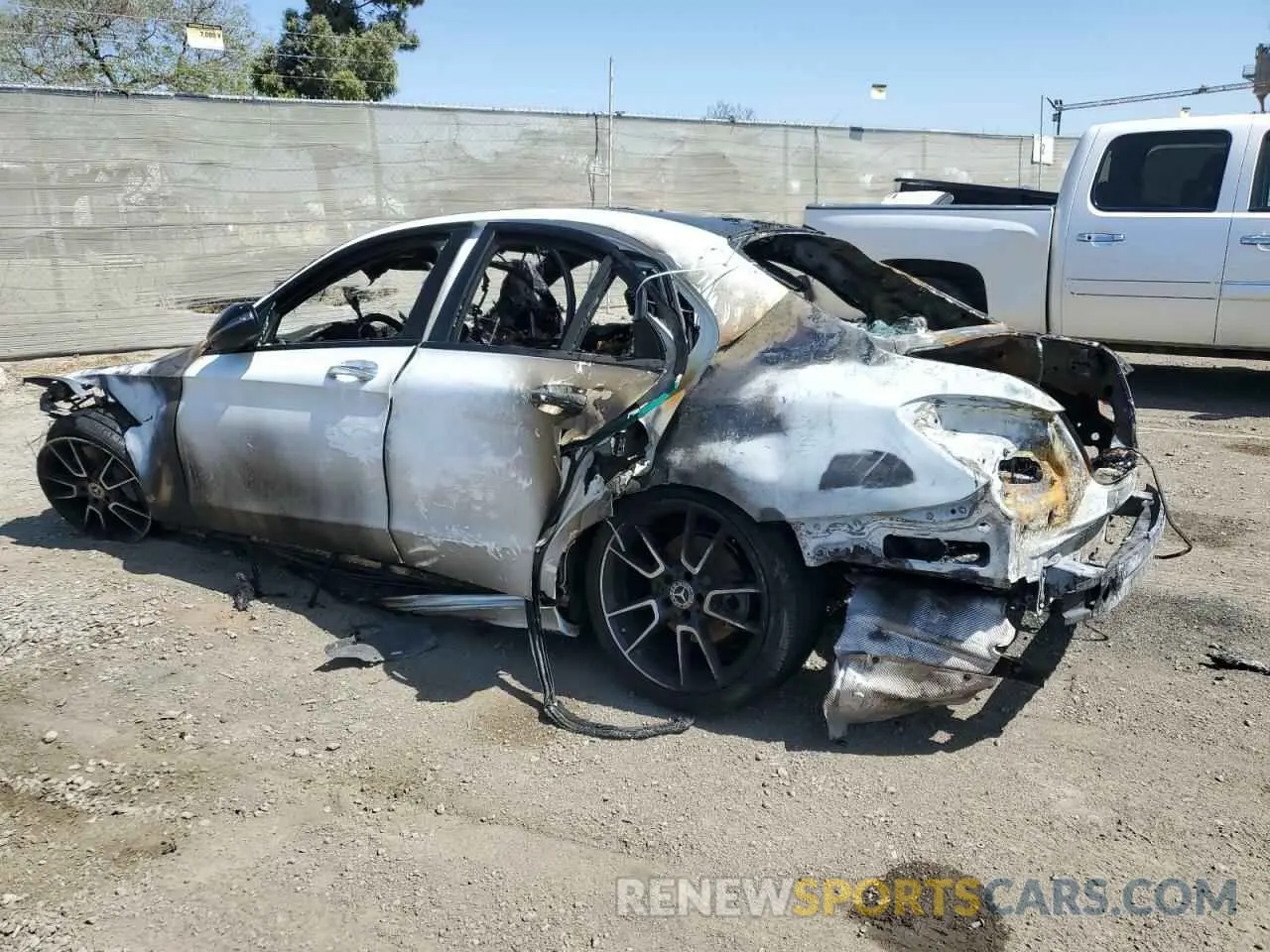 2 Photograph of a damaged car 55SWF8DB6KU304777 MERCEDES-BENZ C-CLASS 2019