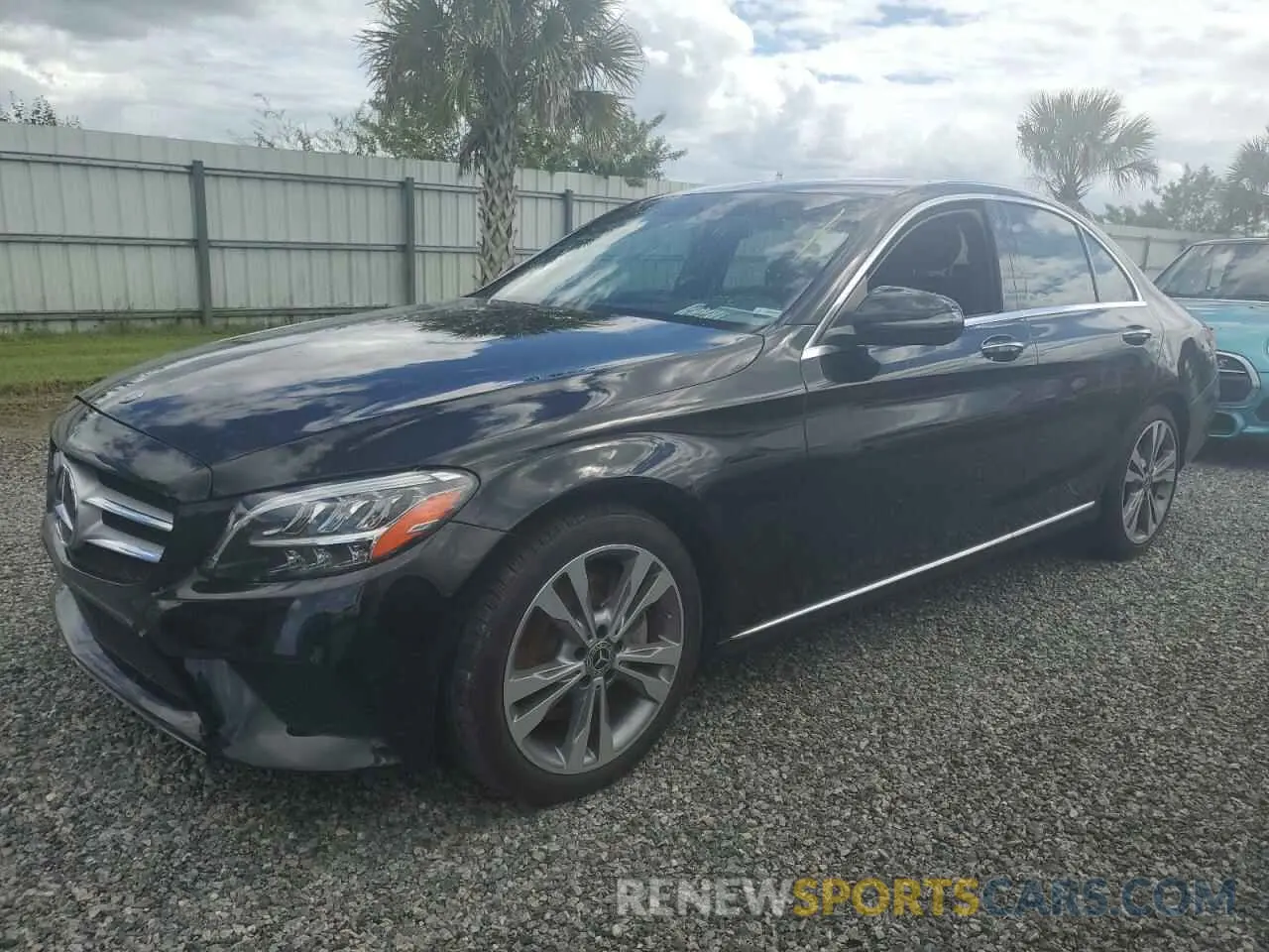1 Photograph of a damaged car 55SWF8DB6KU311843 MERCEDES-BENZ C-CLASS 2019