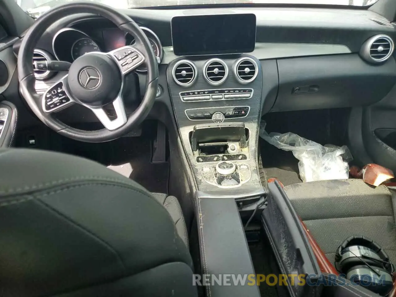 8 Photograph of a damaged car 55SWF8DB6KU311843 MERCEDES-BENZ C-CLASS 2019