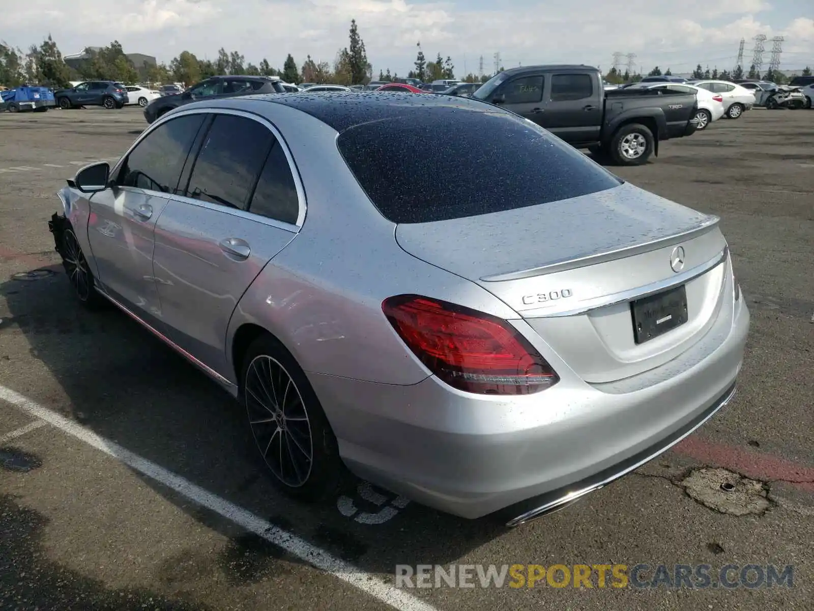 3 Photograph of a damaged car 55SWF8DB6KU321773 MERCEDES-BENZ C CLASS 2019