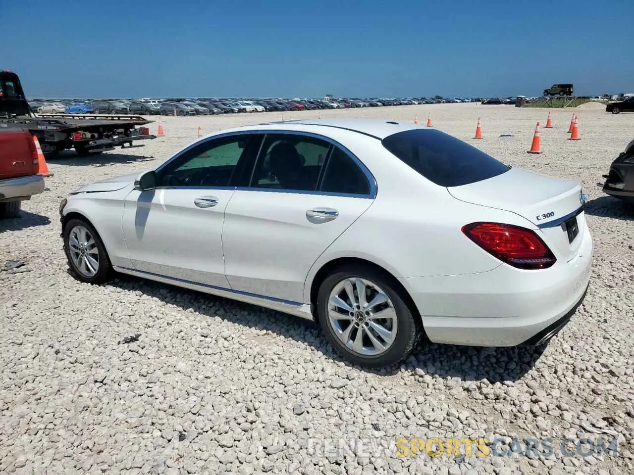2 Photograph of a damaged car 55SWF8DB7KU283213 MERCEDES-BENZ C-CLASS 2019