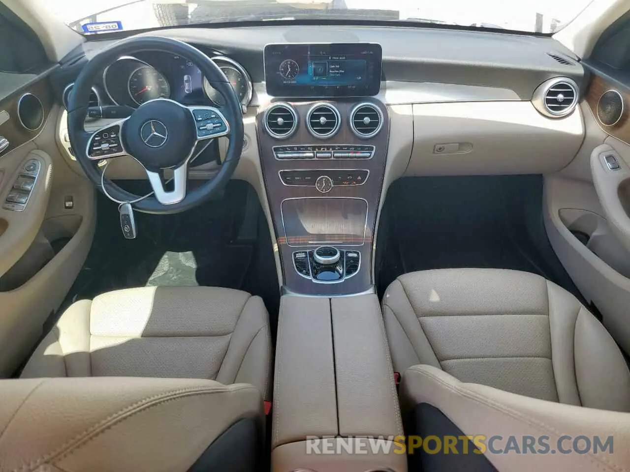 8 Photograph of a damaged car 55SWF8DB7KU283213 MERCEDES-BENZ C-CLASS 2019