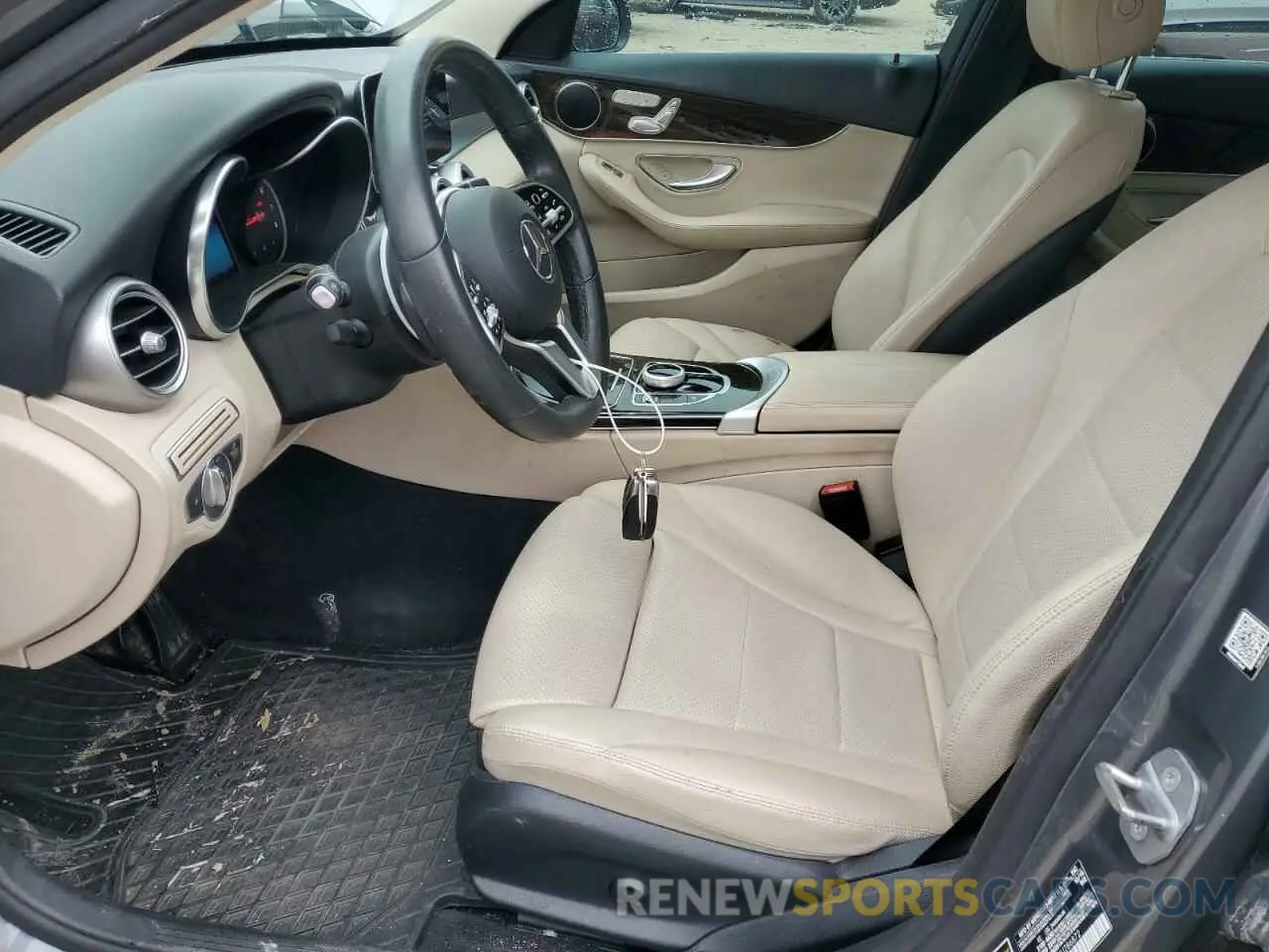 7 Photograph of a damaged car 55SWF8DB7KU286872 MERCEDES-BENZ C-CLASS 2019