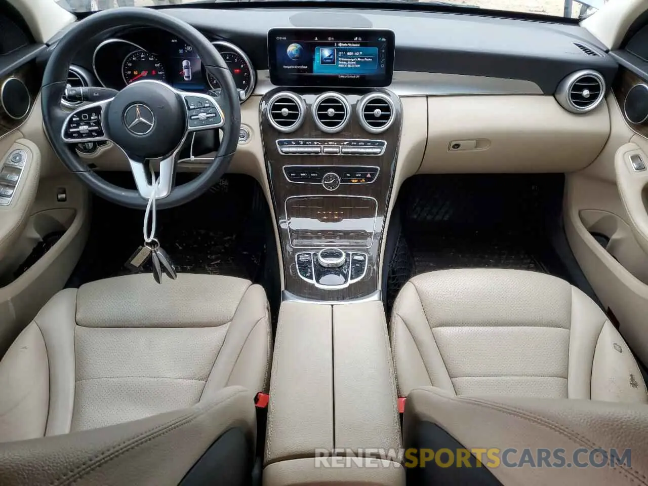 8 Photograph of a damaged car 55SWF8DB7KU286872 MERCEDES-BENZ C-CLASS 2019