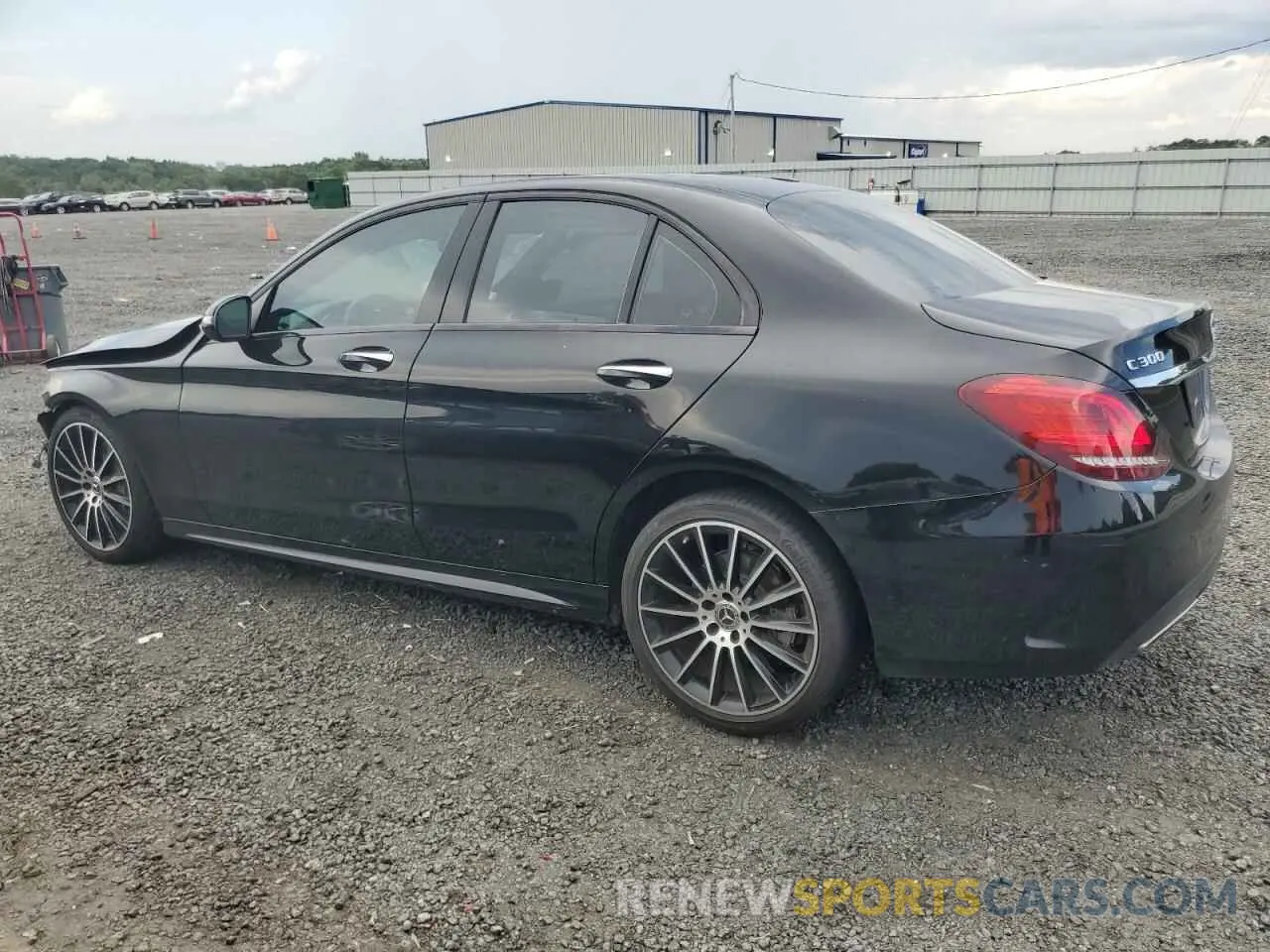 2 Photograph of a damaged car 55SWF8DB7KU295586 MERCEDES-BENZ C-CLASS 2019
