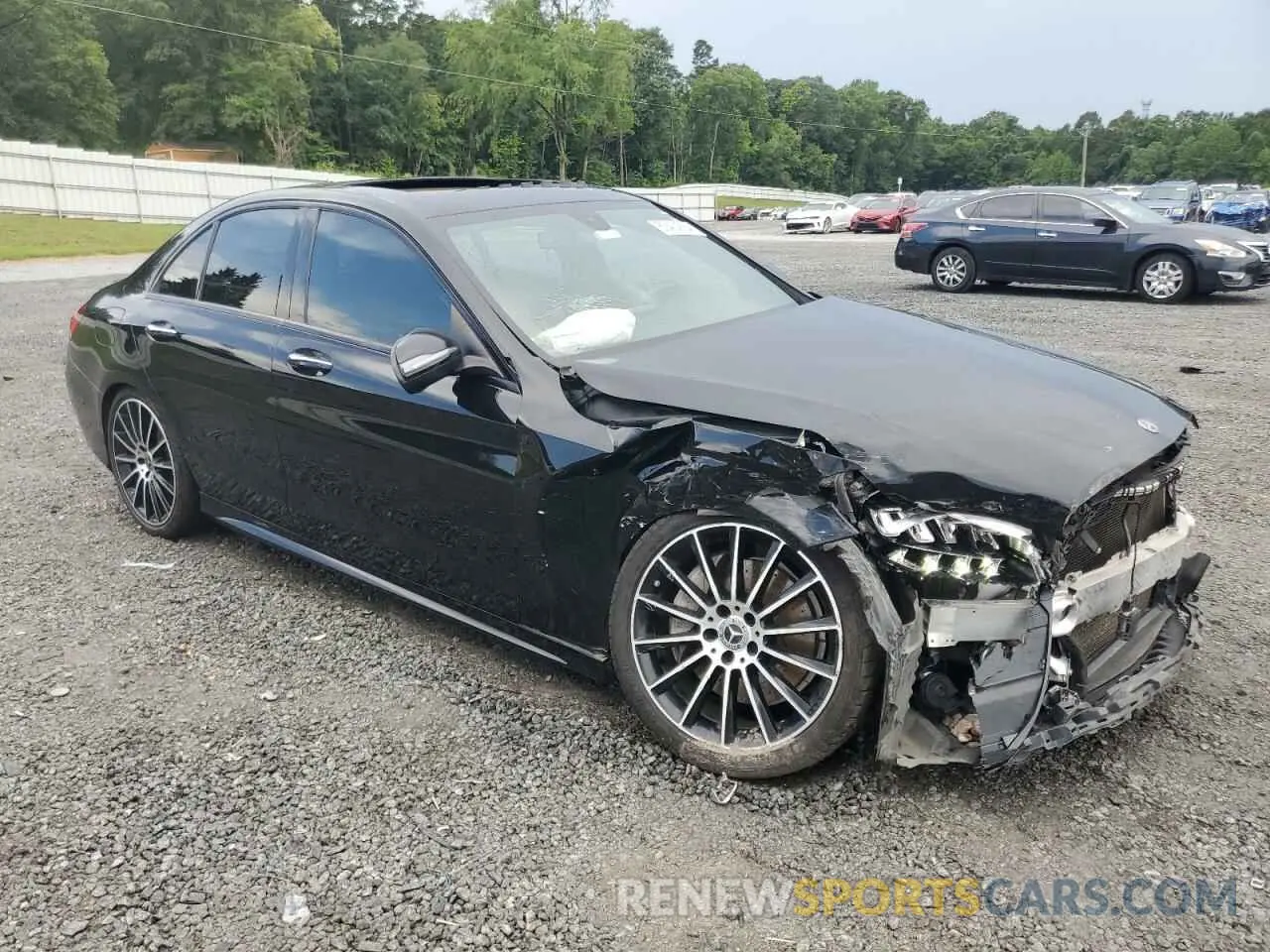 4 Photograph of a damaged car 55SWF8DB7KU295586 MERCEDES-BENZ C-CLASS 2019