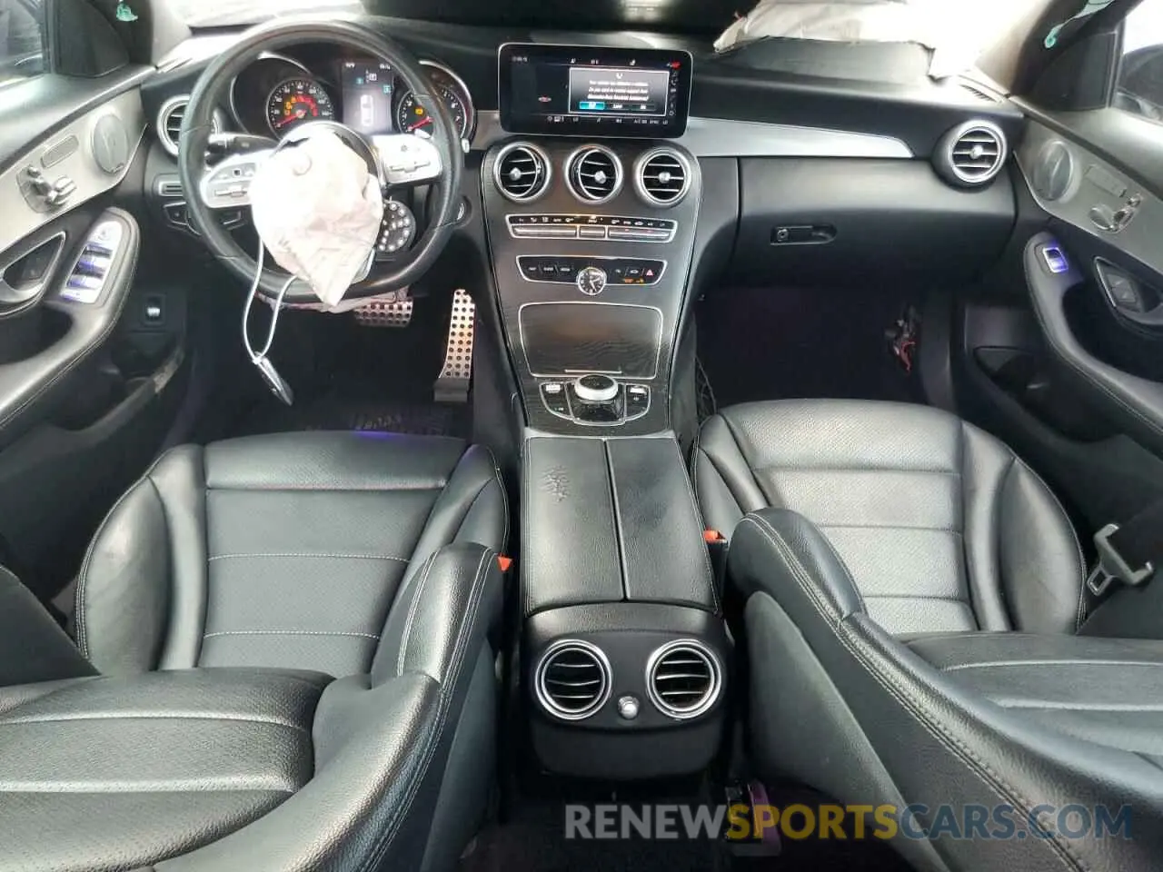 8 Photograph of a damaged car 55SWF8DB7KU295586 MERCEDES-BENZ C-CLASS 2019