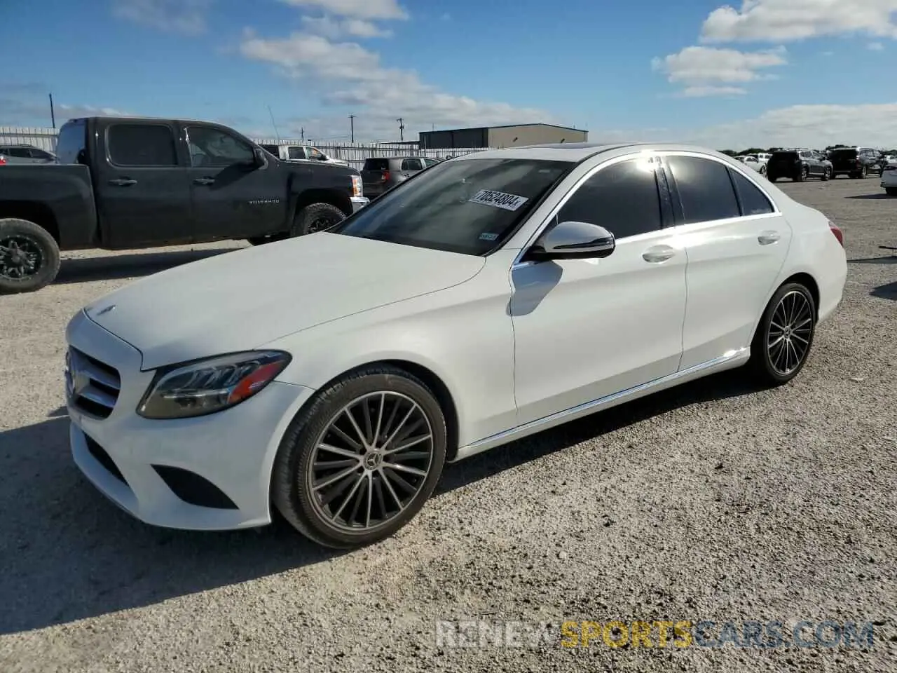 1 Photograph of a damaged car 55SWF8DB7KU303928 MERCEDES-BENZ C-CLASS 2019