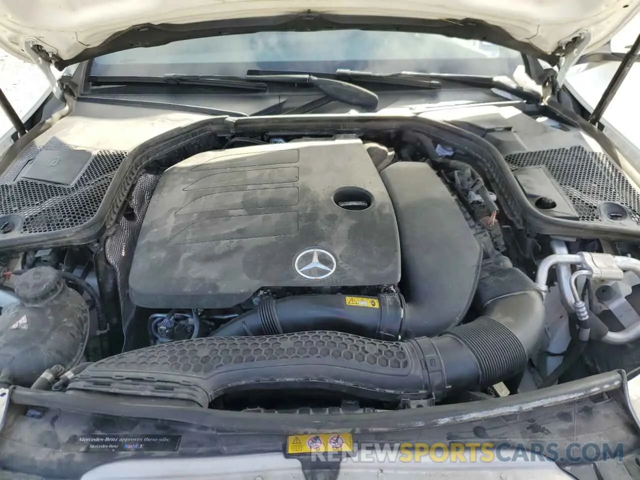 11 Photograph of a damaged car 55SWF8DB7KU303928 MERCEDES-BENZ C-CLASS 2019