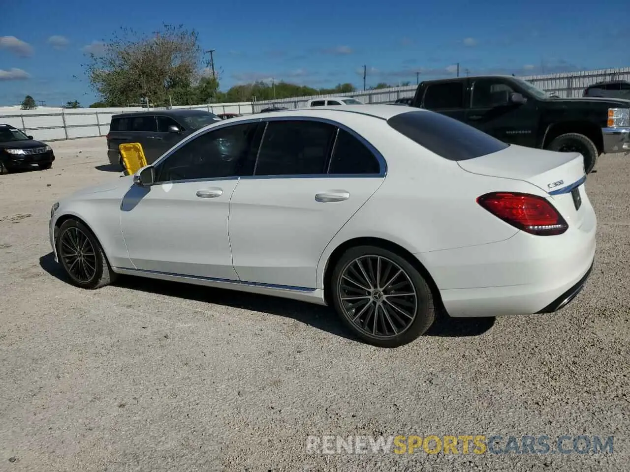 2 Photograph of a damaged car 55SWF8DB7KU303928 MERCEDES-BENZ C-CLASS 2019