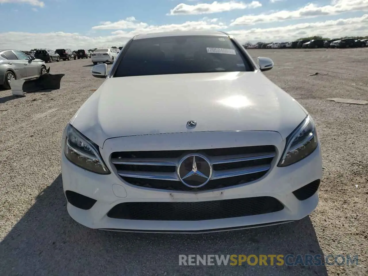 5 Photograph of a damaged car 55SWF8DB7KU303928 MERCEDES-BENZ C-CLASS 2019