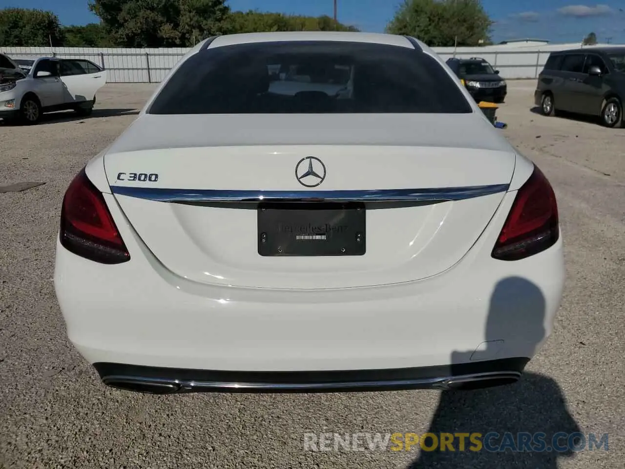 6 Photograph of a damaged car 55SWF8DB7KU303928 MERCEDES-BENZ C-CLASS 2019