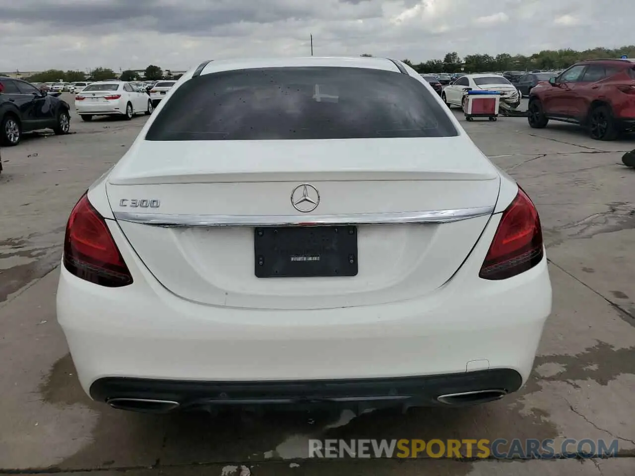 6 Photograph of a damaged car 55SWF8DB7KU314704 MERCEDES-BENZ C-CLASS 2019