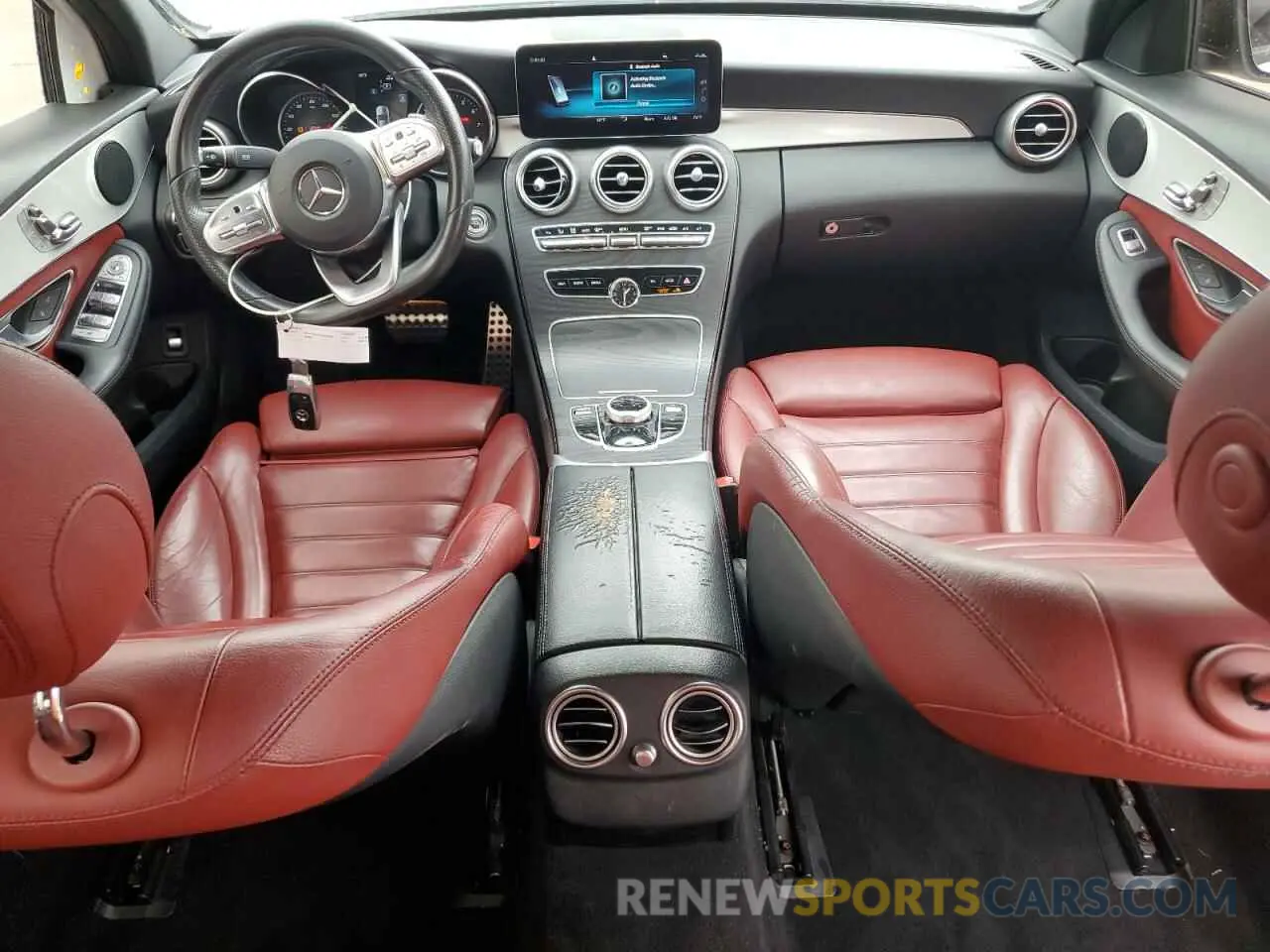 8 Photograph of a damaged car 55SWF8DB7KU314704 MERCEDES-BENZ C-CLASS 2019