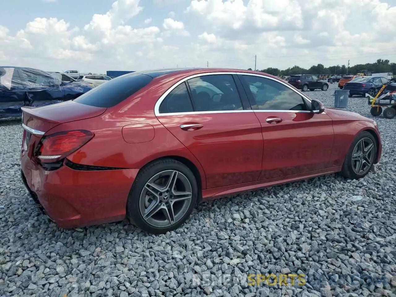 3 Photograph of a damaged car 55SWF8DB7KU317733 MERCEDES-BENZ C-CLASS 2019