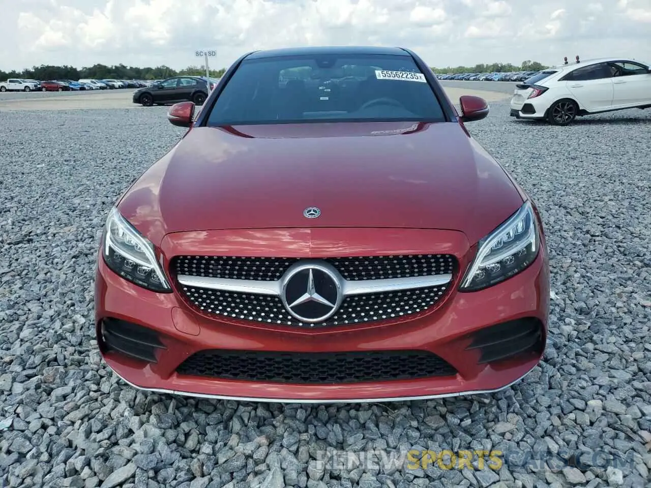 5 Photograph of a damaged car 55SWF8DB7KU317733 MERCEDES-BENZ C-CLASS 2019