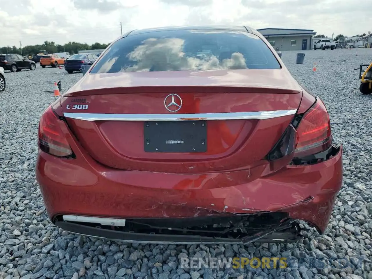 6 Photograph of a damaged car 55SWF8DB7KU317733 MERCEDES-BENZ C-CLASS 2019