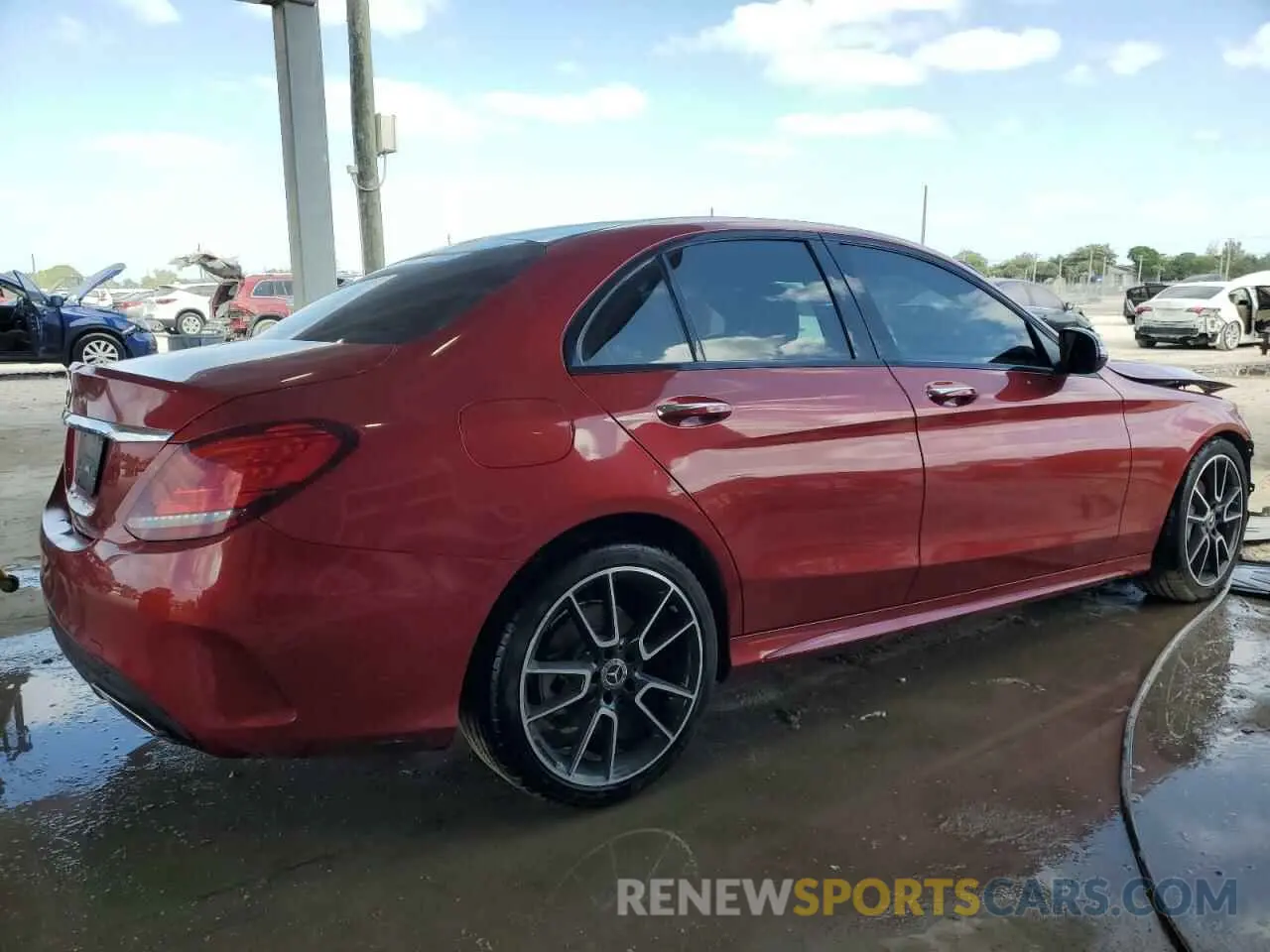 3 Photograph of a damaged car 55SWF8DB8KU283303 MERCEDES-BENZ C-CLASS 2019