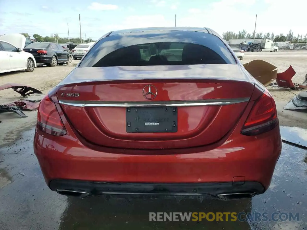 6 Photograph of a damaged car 55SWF8DB8KU283303 MERCEDES-BENZ C-CLASS 2019