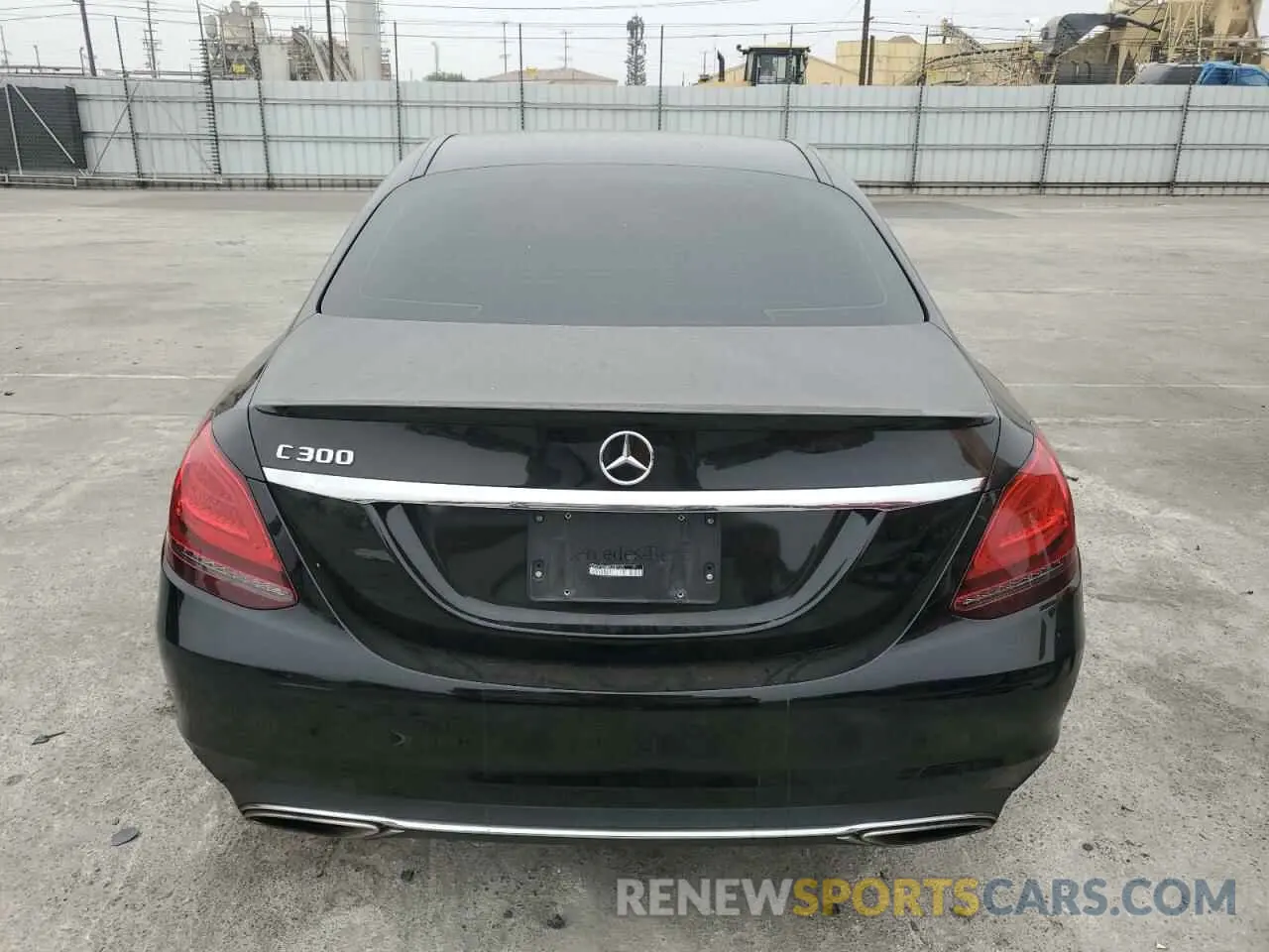 6 Photograph of a damaged car 55SWF8DB8KU287173 MERCEDES-BENZ C-CLASS 2019
