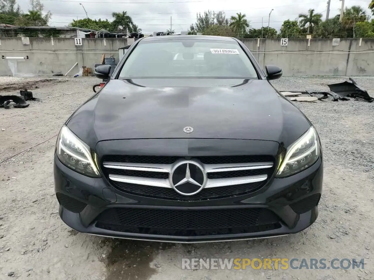 5 Photograph of a damaged car 55SWF8DB8KU289988 MERCEDES-BENZ C-CLASS 2019