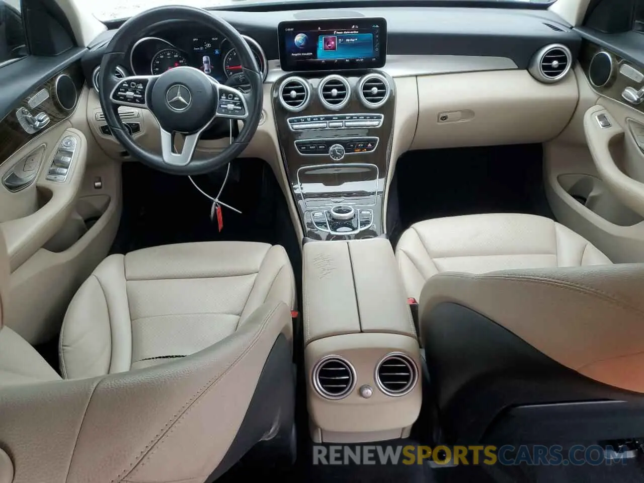 8 Photograph of a damaged car 55SWF8DB8KU289988 MERCEDES-BENZ C-CLASS 2019