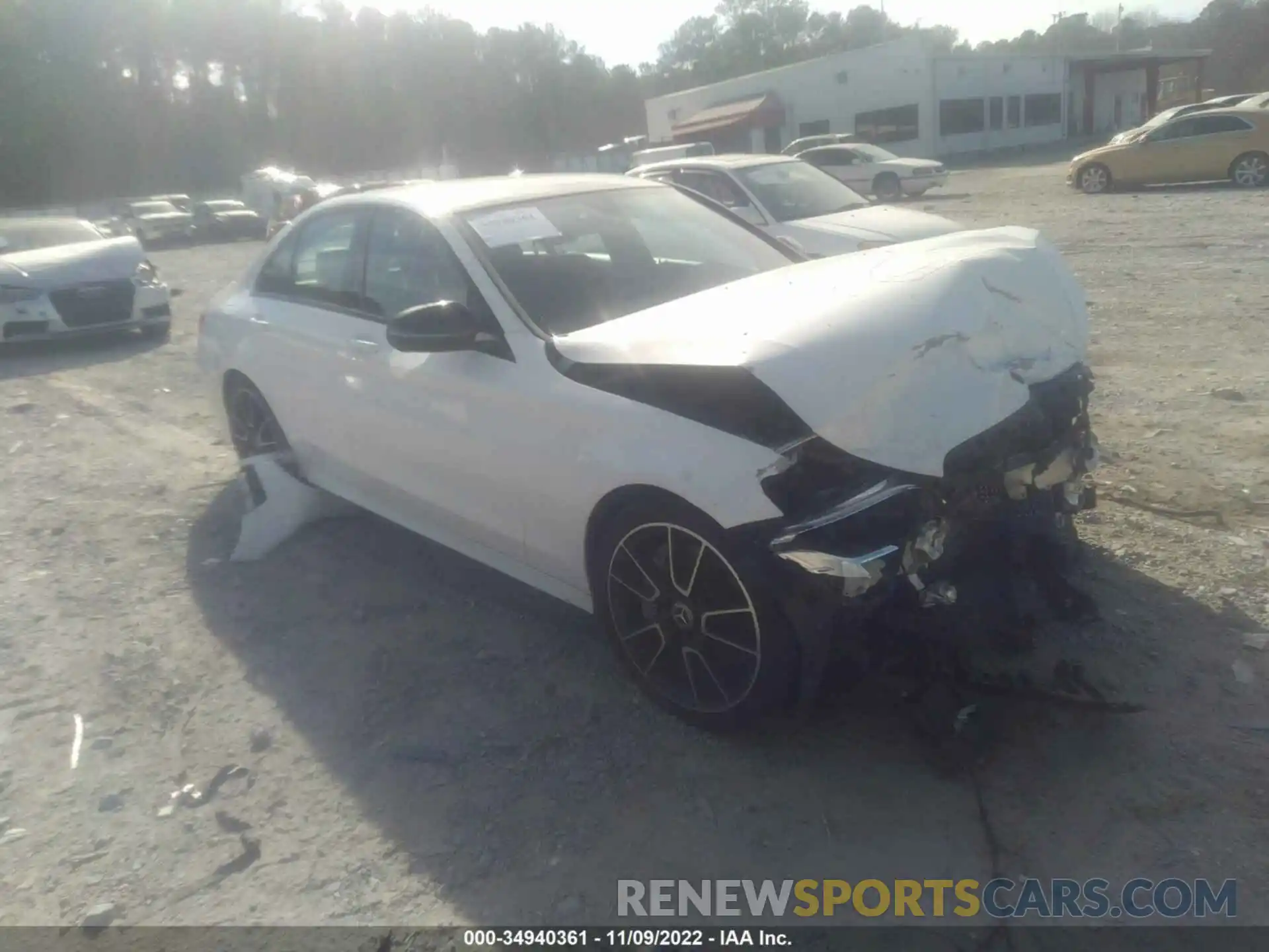 1 Photograph of a damaged car 55SWF8DB8KU293037 MERCEDES-BENZ C-CLASS 2019