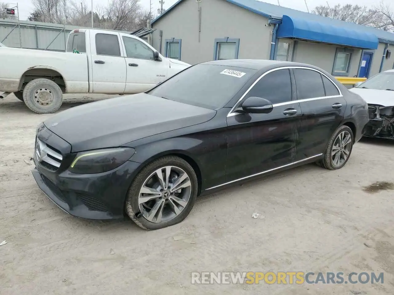 1 Photograph of a damaged car 55SWF8DB8KU293605 MERCEDES-BENZ C-CLASS 2019