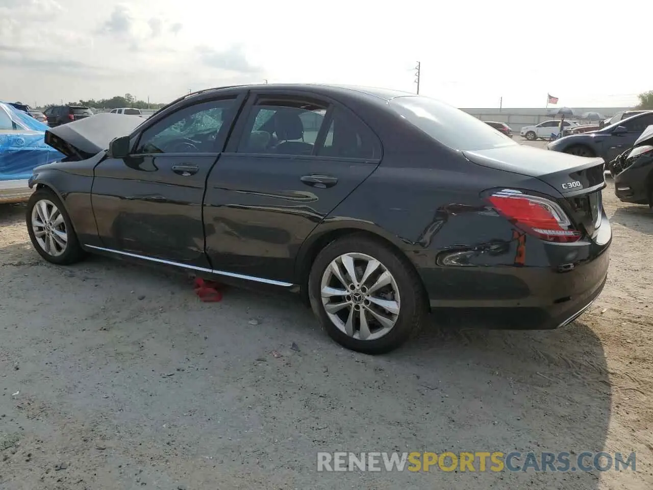 2 Photograph of a damaged car 55SWF8DB8KU294625 MERCEDES-BENZ C-CLASS 2019