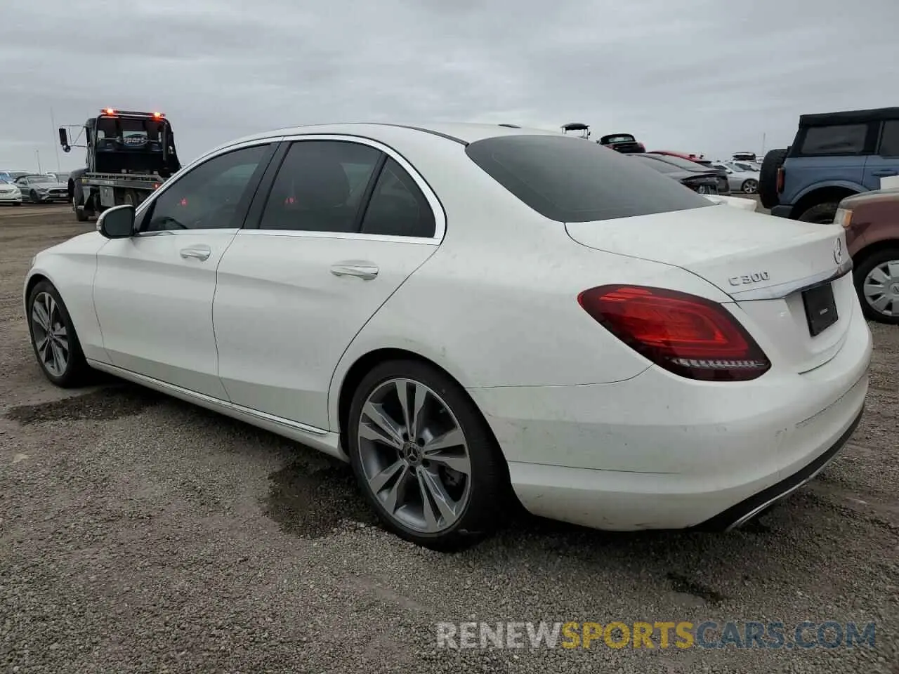 2 Photograph of a damaged car 55SWF8DB8KU298433 MERCEDES-BENZ C-CLASS 2019