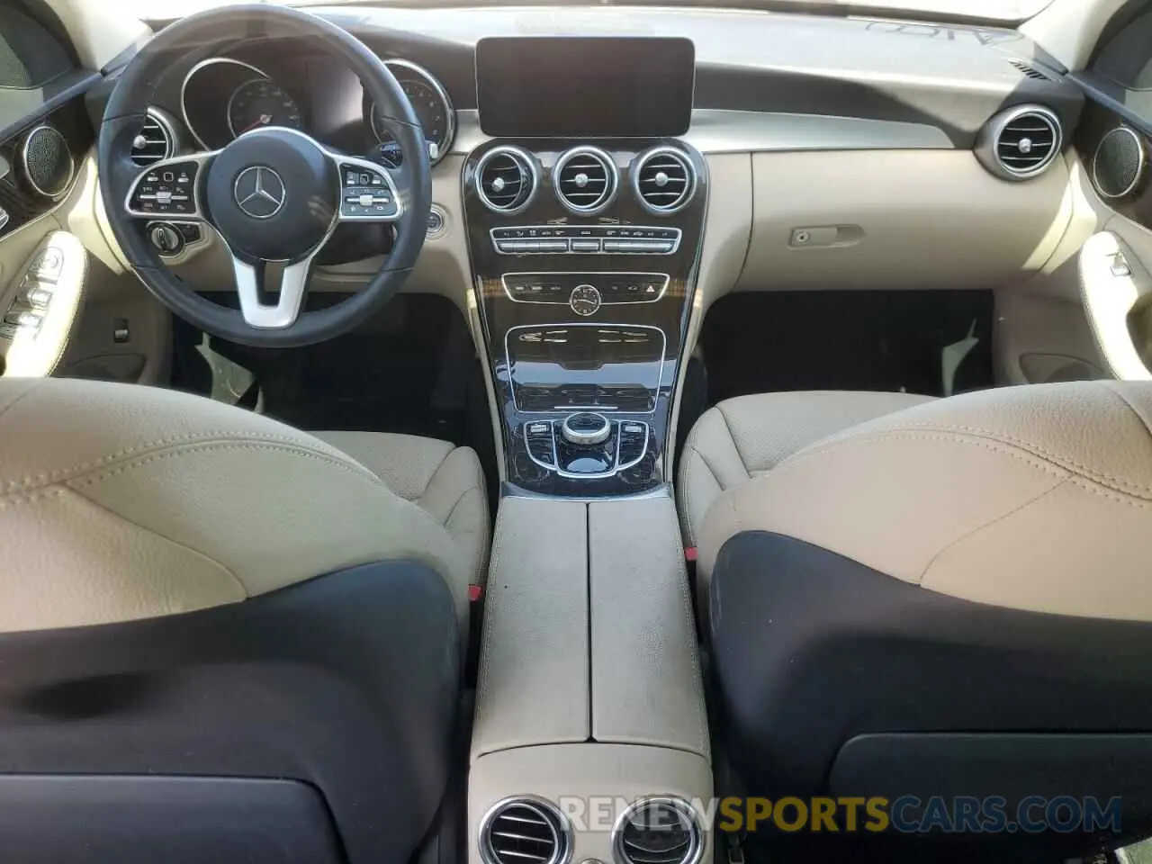 8 Photograph of a damaged car 55SWF8DB8KU298433 MERCEDES-BENZ C-CLASS 2019