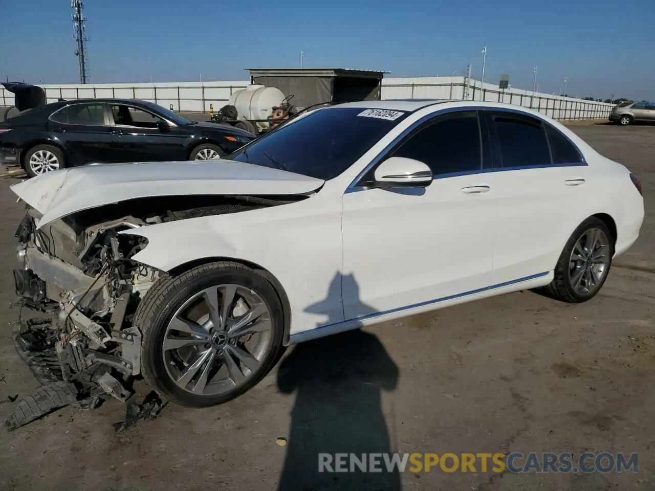 1 Photograph of a damaged car 55SWF8DB8KU314341 MERCEDES-BENZ C-CLASS 2019