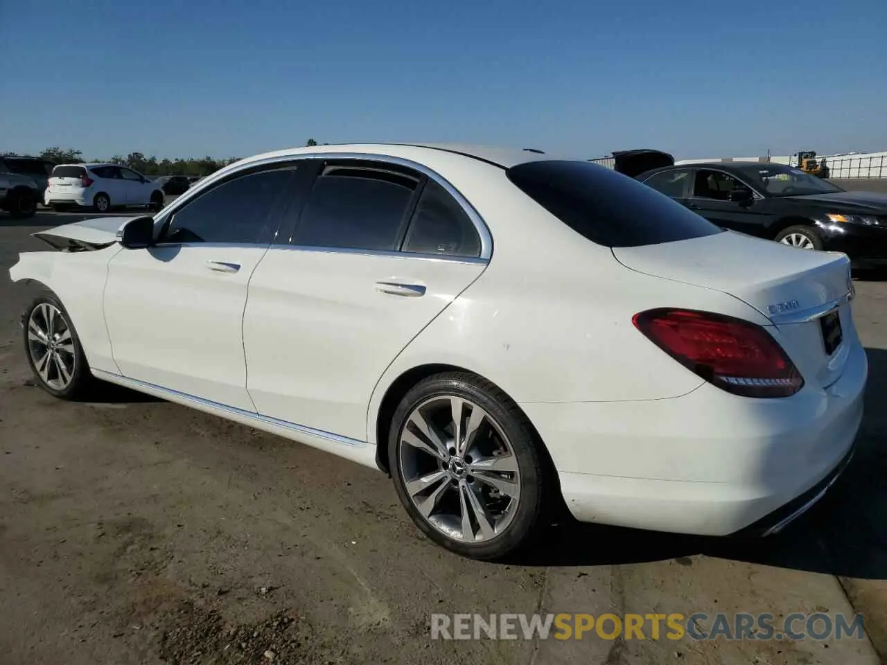 2 Photograph of a damaged car 55SWF8DB8KU314341 MERCEDES-BENZ C-CLASS 2019
