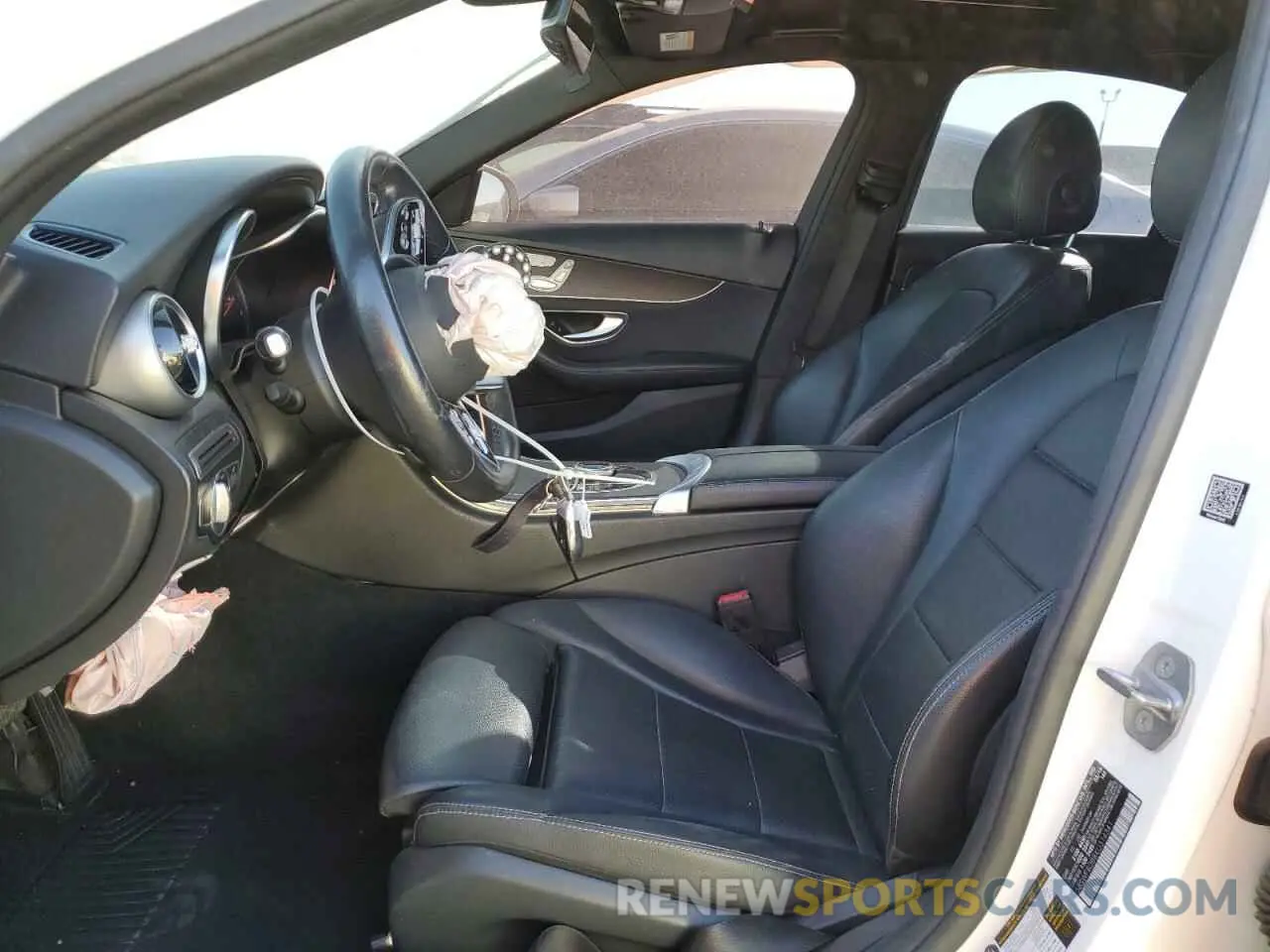 7 Photograph of a damaged car 55SWF8DB8KU314341 MERCEDES-BENZ C-CLASS 2019