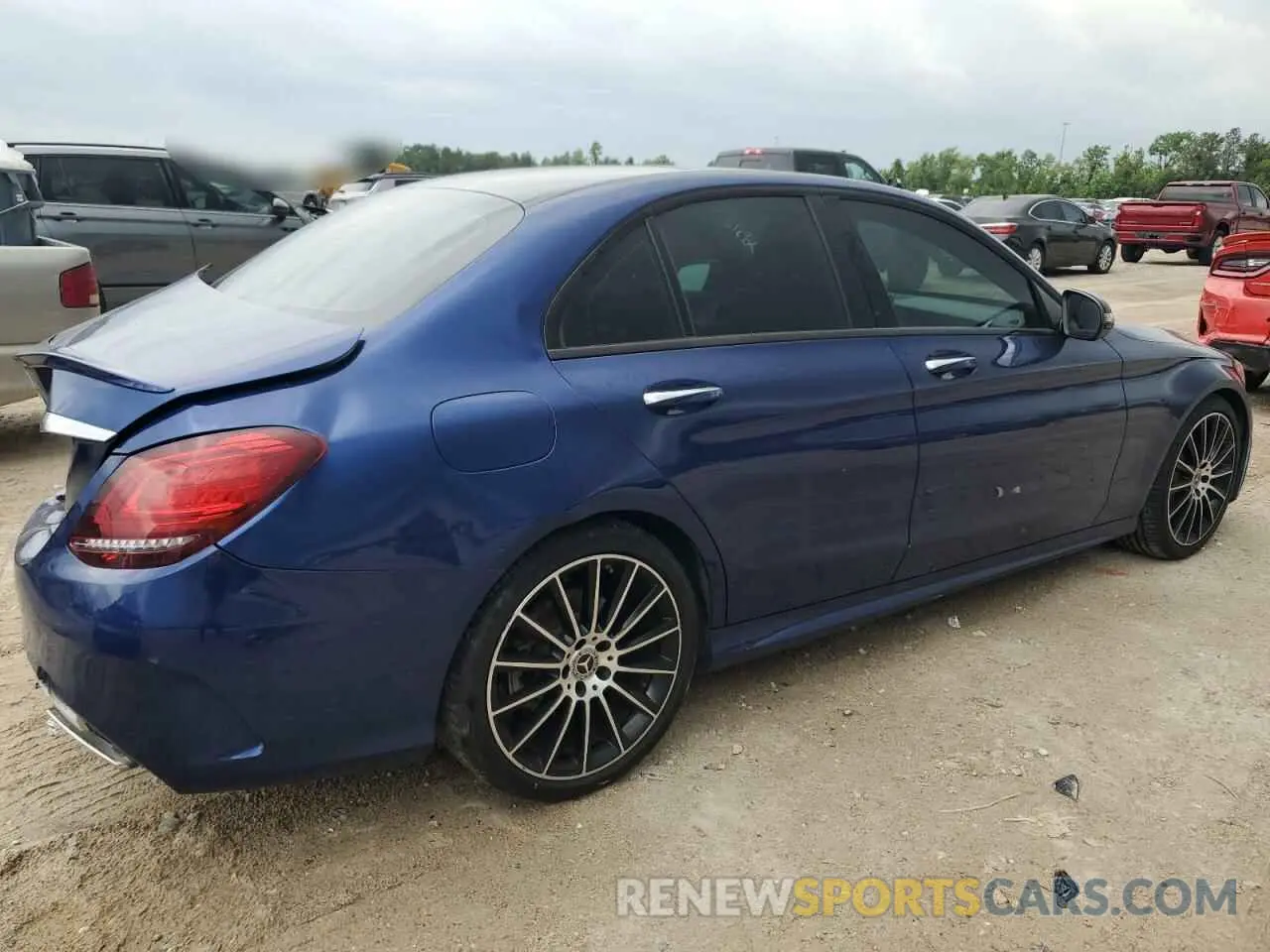 3 Photograph of a damaged car 55SWF8DB8KU317563 MERCEDES-BENZ C-CLASS 2019