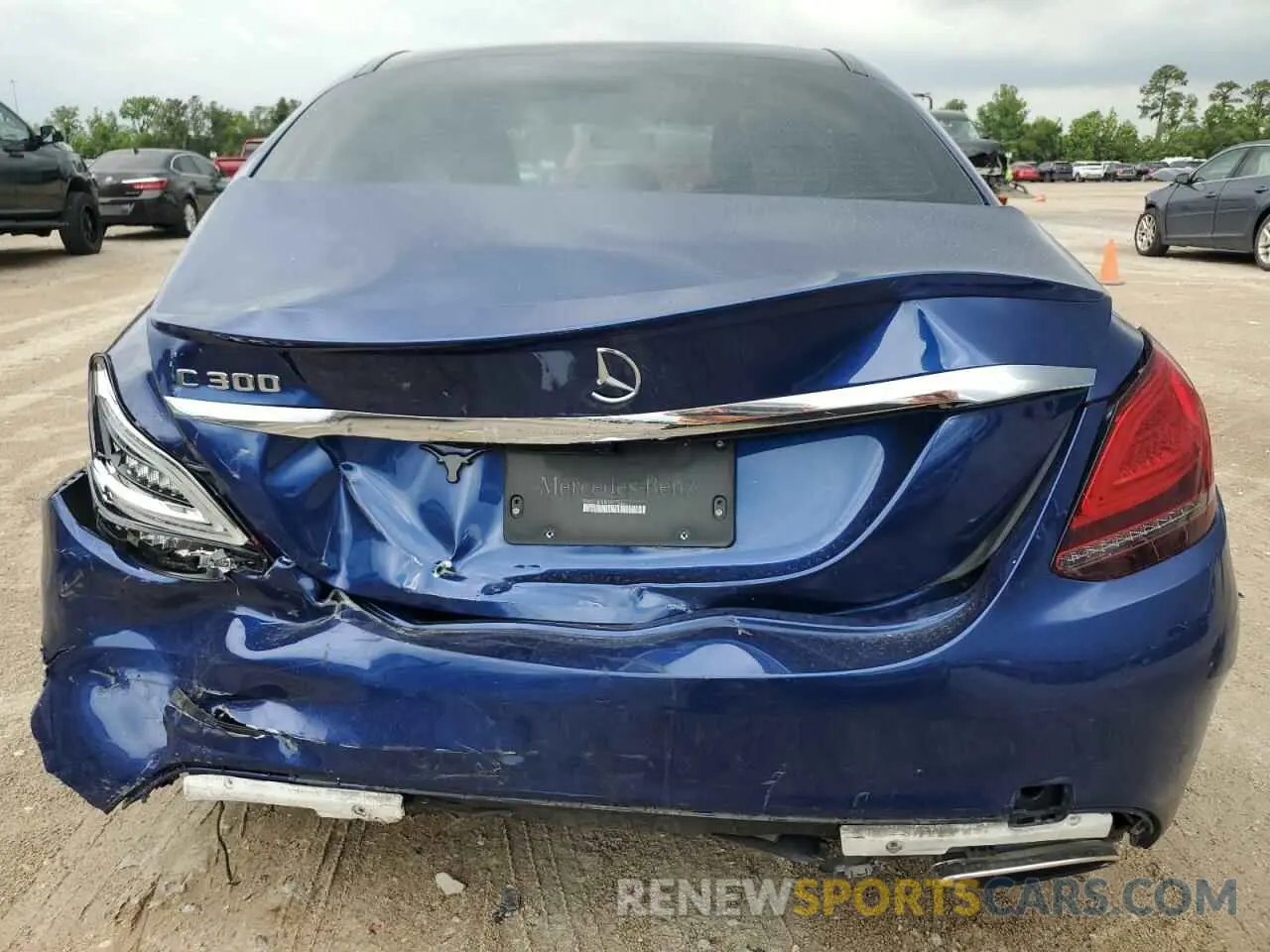 6 Photograph of a damaged car 55SWF8DB8KU317563 MERCEDES-BENZ C-CLASS 2019