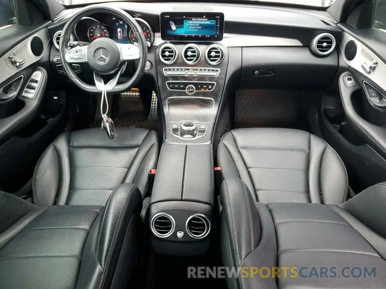 8 Photograph of a damaged car 55SWF8DB8KU317563 MERCEDES-BENZ C-CLASS 2019