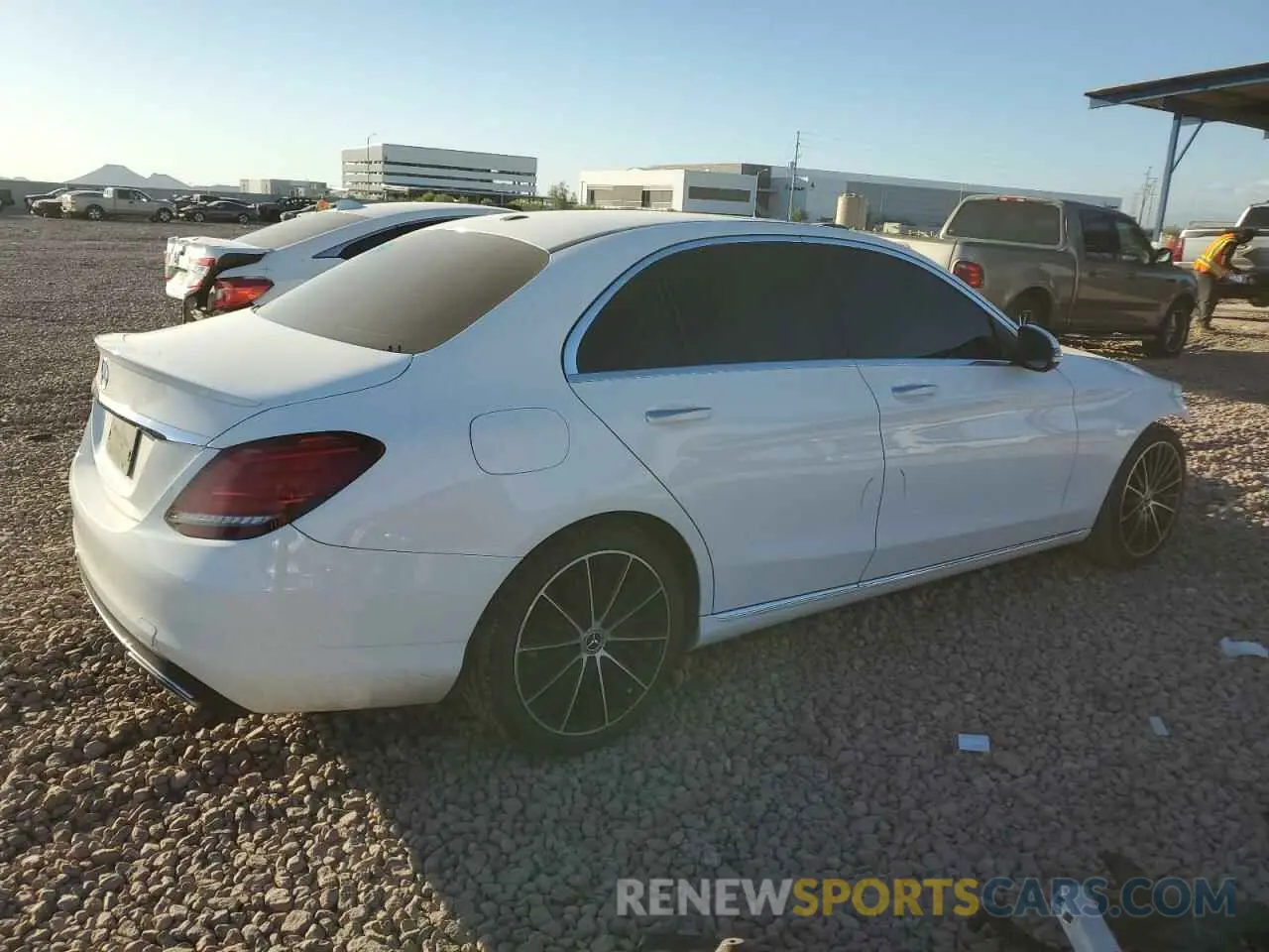 3 Photograph of a damaged car 55SWF8DB9KU285593 MERCEDES-BENZ C-CLASS 2019