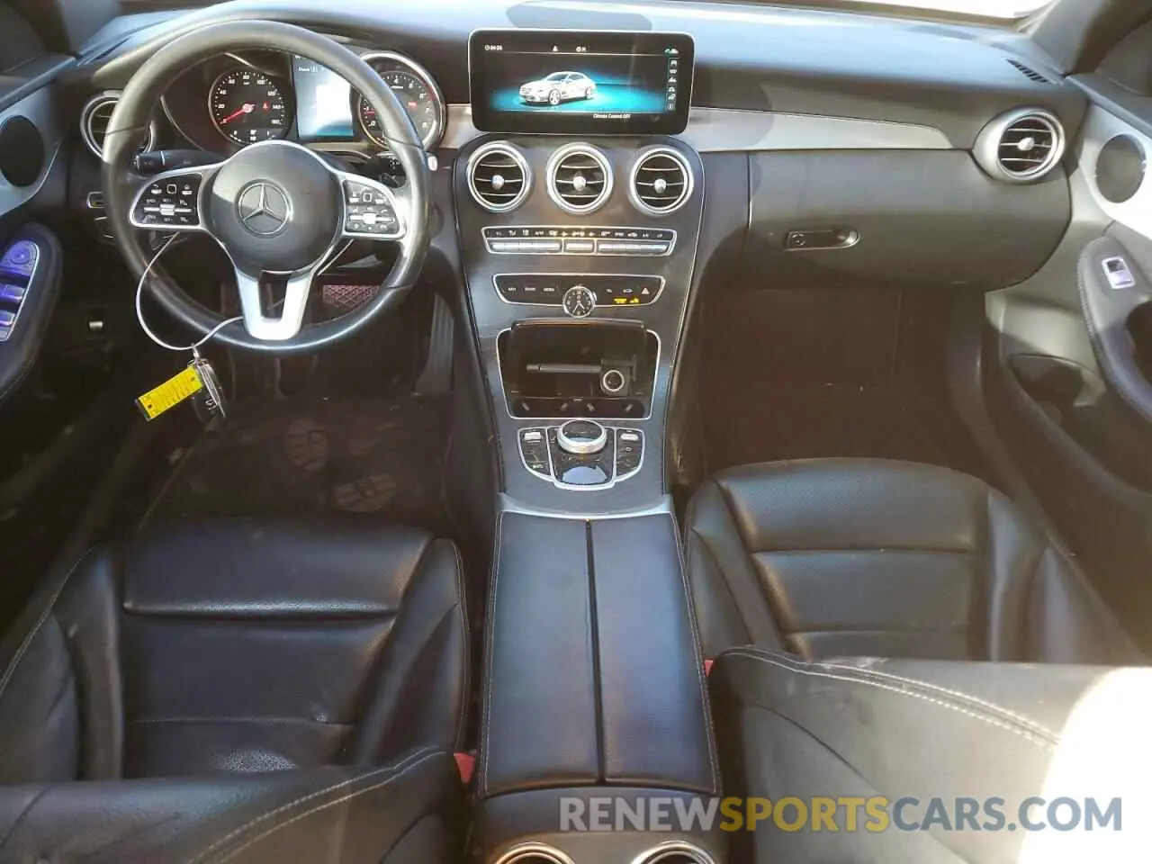 8 Photograph of a damaged car 55SWF8DB9KU285593 MERCEDES-BENZ C-CLASS 2019