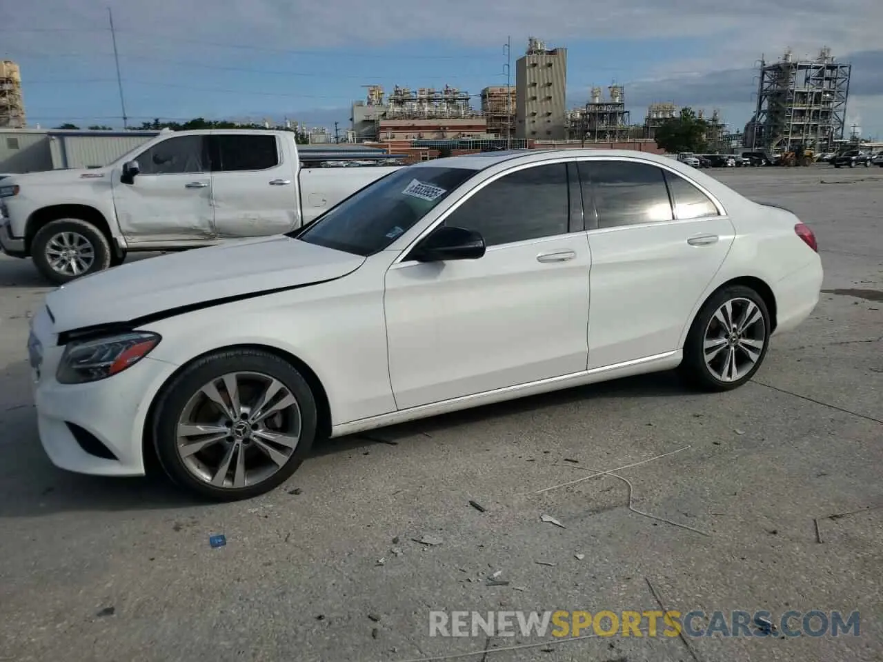 1 Photograph of a damaged car 55SWF8DB9KU289367 MERCEDES-BENZ C-CLASS 2019