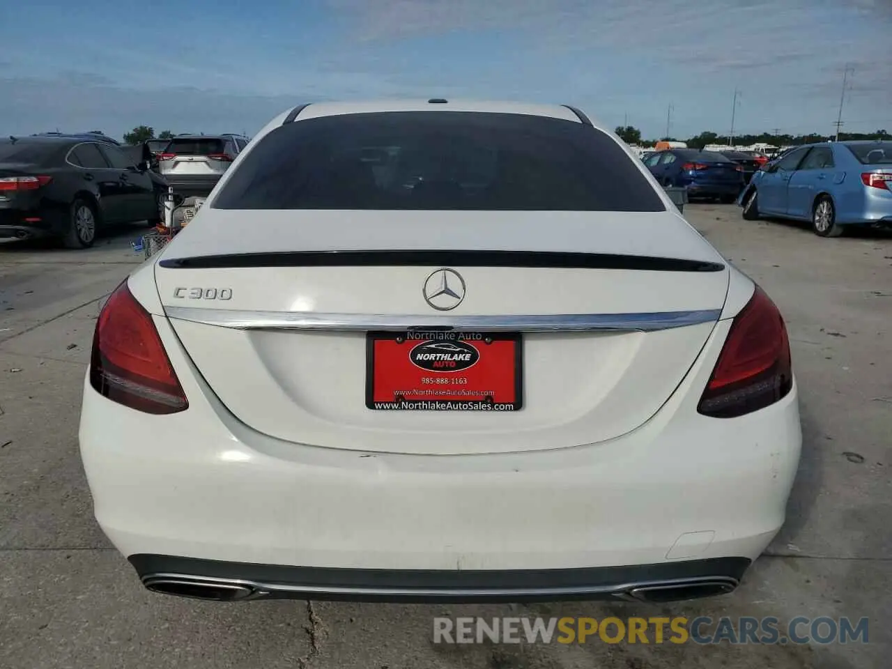 6 Photograph of a damaged car 55SWF8DB9KU289367 MERCEDES-BENZ C-CLASS 2019