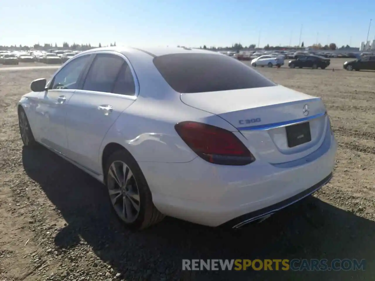 2 Photograph of a damaged car 55SWF8DB9KU291054 MERCEDES-BENZ C-CLASS 2019