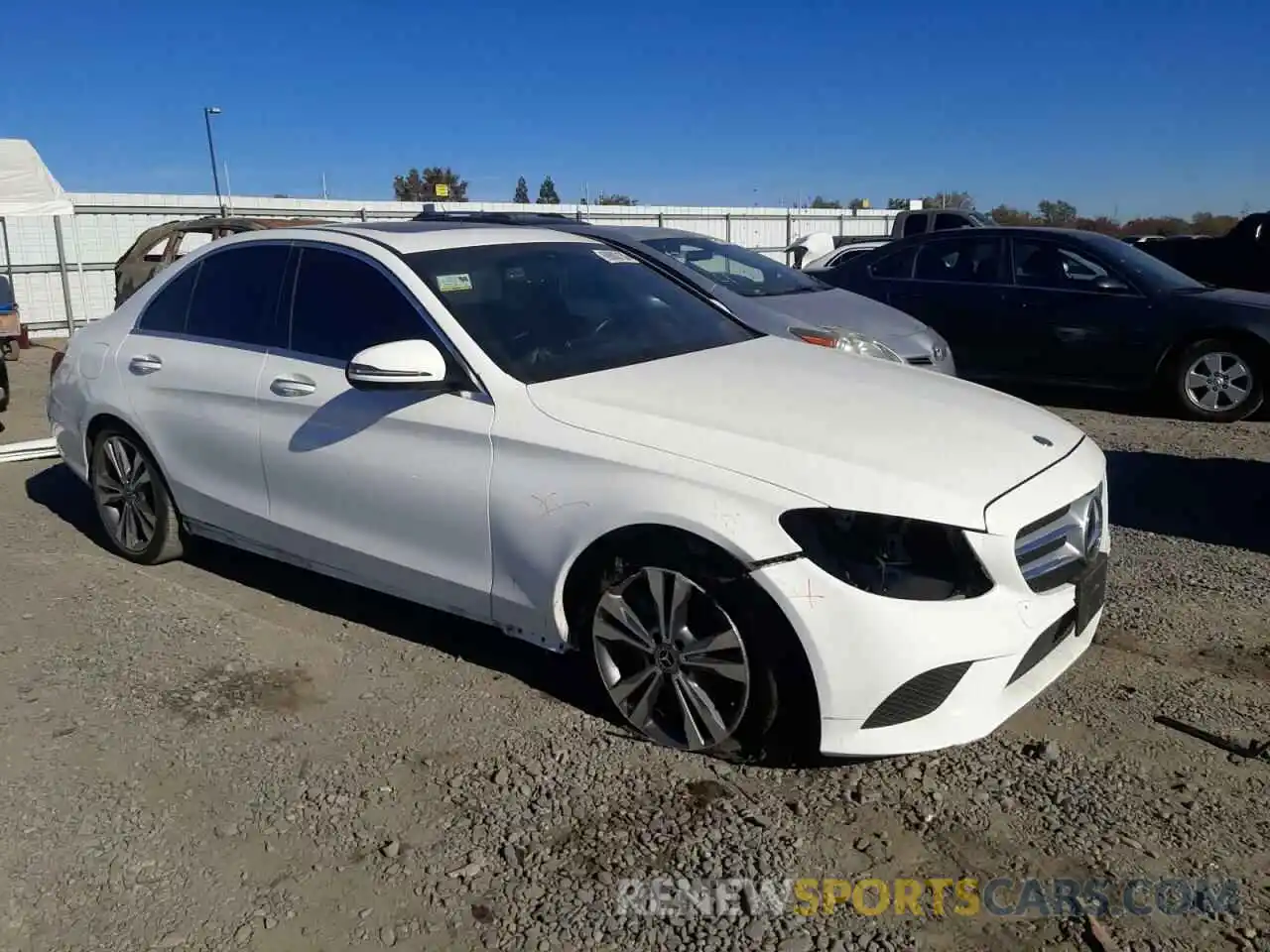 4 Photograph of a damaged car 55SWF8DB9KU291054 MERCEDES-BENZ C-CLASS 2019