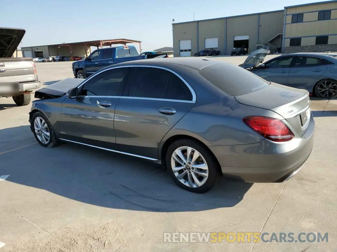 2 Photograph of a damaged car 55SWF8DB9KU297470 MERCEDES-BENZ C-CLASS 2019