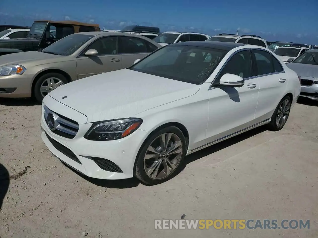 1 Photograph of a damaged car 55SWF8DB9KU306796 MERCEDES-BENZ C-CLASS 2019