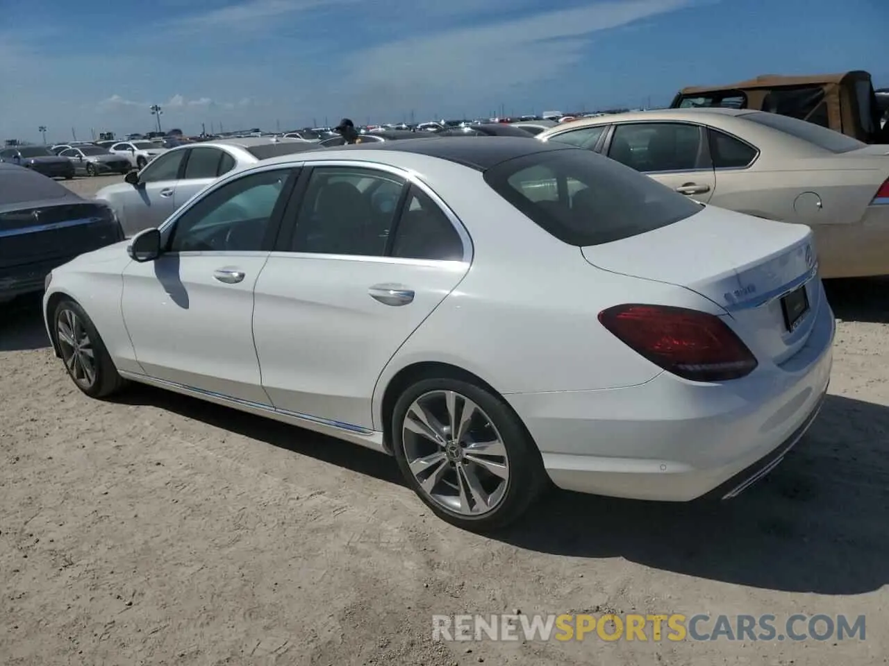 2 Photograph of a damaged car 55SWF8DB9KU306796 MERCEDES-BENZ C-CLASS 2019